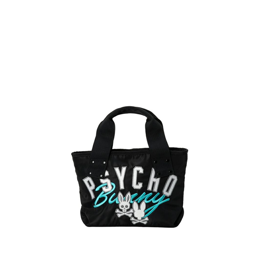 PsychoBunny ユニセックス メンズ レディース ラウンドバッグ ブラック