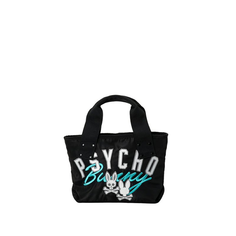PsychoBunny ユニセックス メンズ レディース ラウンドバッグ ブラック