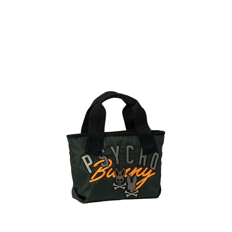 PsychoBunny ユニセックス メンズ レディース ラウンドバッグ オリーブ 詳細1