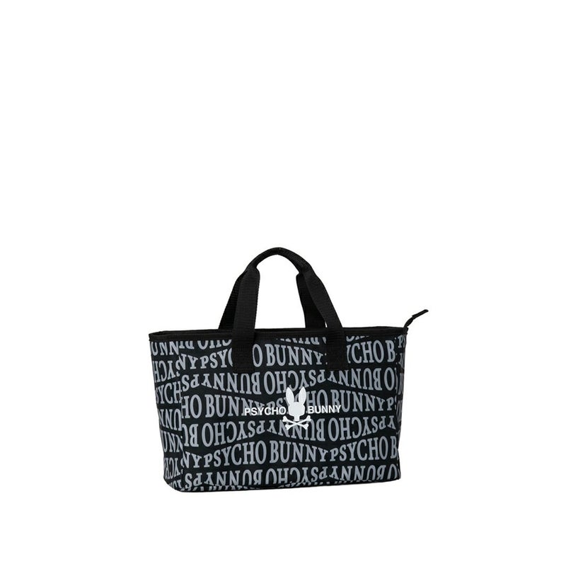 PsychoBunny ユニセックス メンズ レディース ラウンドバッグ ブラック 詳細1