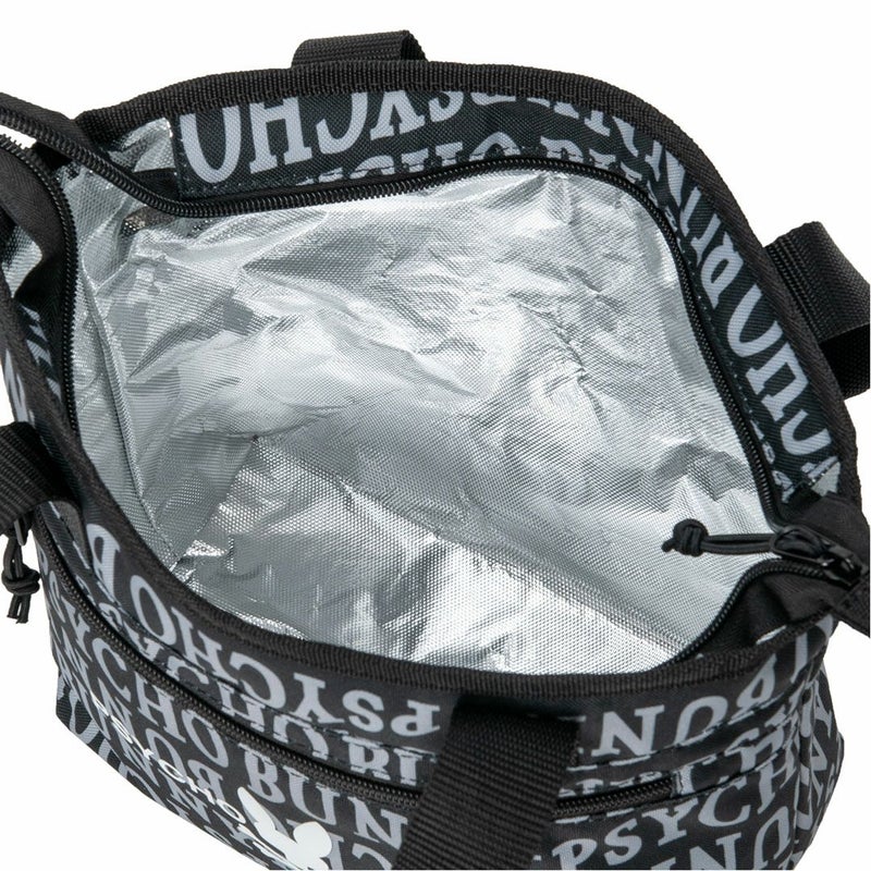 PsychoBunny ユニセックス メンズ レディース 保冷ラウンドバッグ ブラック 詳細3
