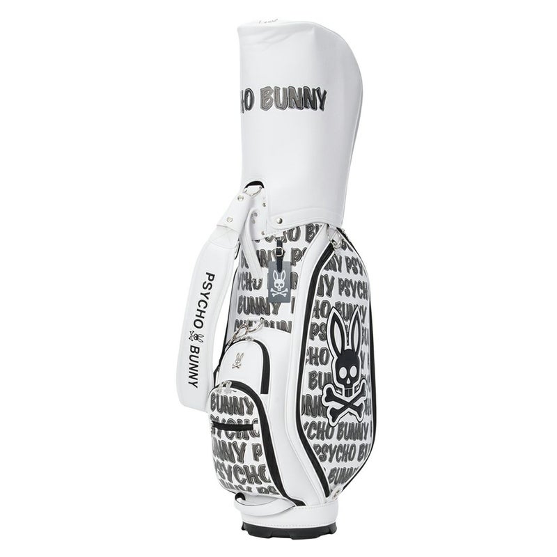 PsychoBunny ユニセックス メンズ レディース キャディバッグ ホワイト 詳細1