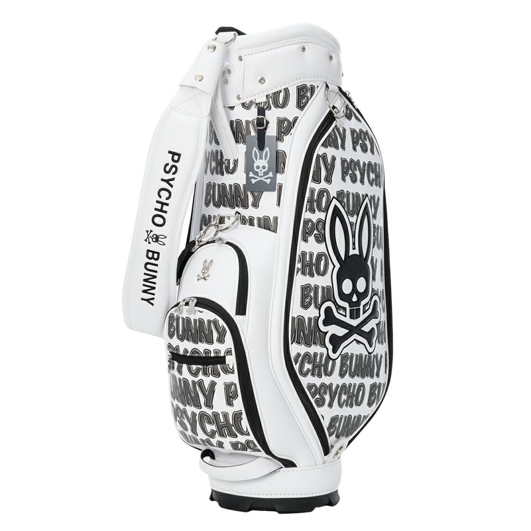 PsychoBunny ユニセックス メンズ レディース キャディバッグ ホワイト 詳細2