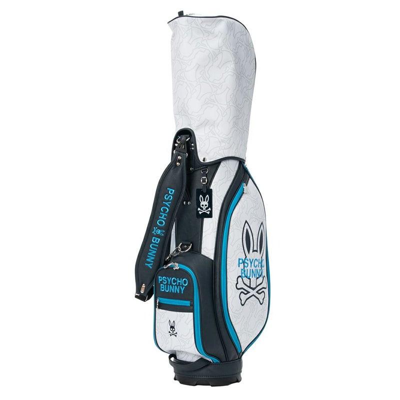 PsychoBunny ユニセックス メンズ レディース スタンドキャディバッグ ホワイト