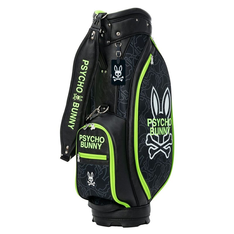 PsychoBunny ユニセックス メンズ レディース スタンドキャディバッグ ブラック 詳細1