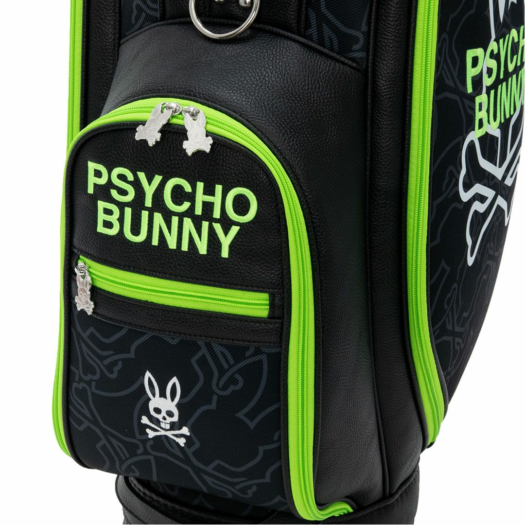 PsychoBunny ユニセックス メンズ レディース スタンドキャディバッグ ブラック 詳細6