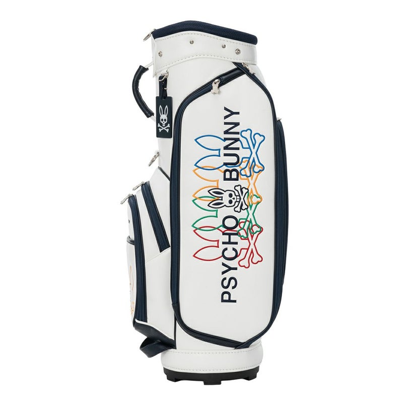 PsychoBunny ユニセックス メンズ レディース スタンドキャディバッグ ホワイト 詳細5
