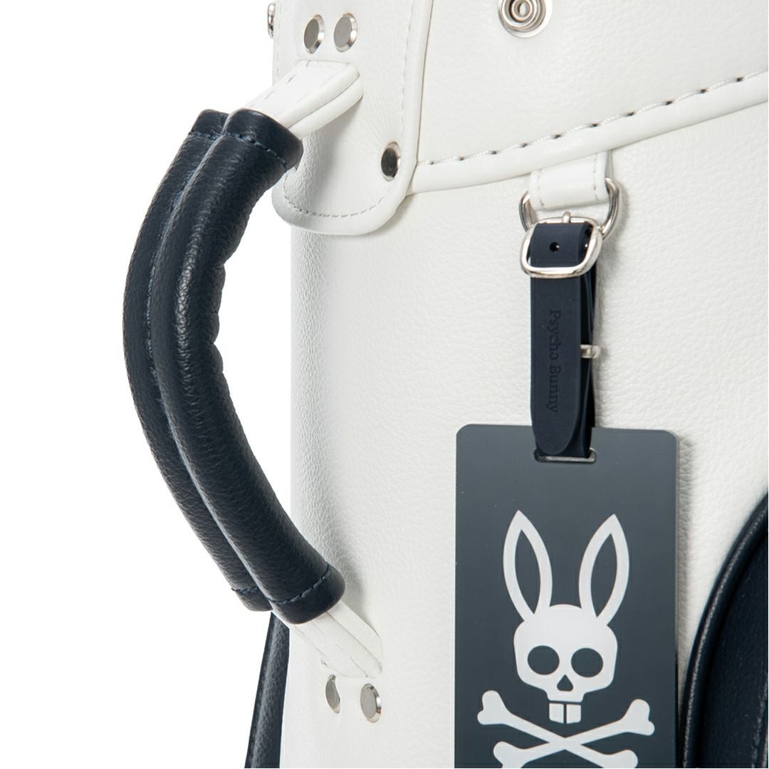 PsychoBunny ユニセックス メンズ レディース スタンドキャディバッグ ホワイト 詳細8