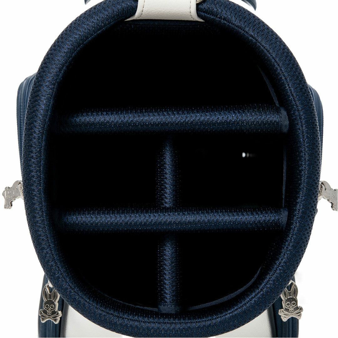 PsychoBunny ユニセックス メンズ レディース スタンドキャディバッグ ホワイト 詳細12