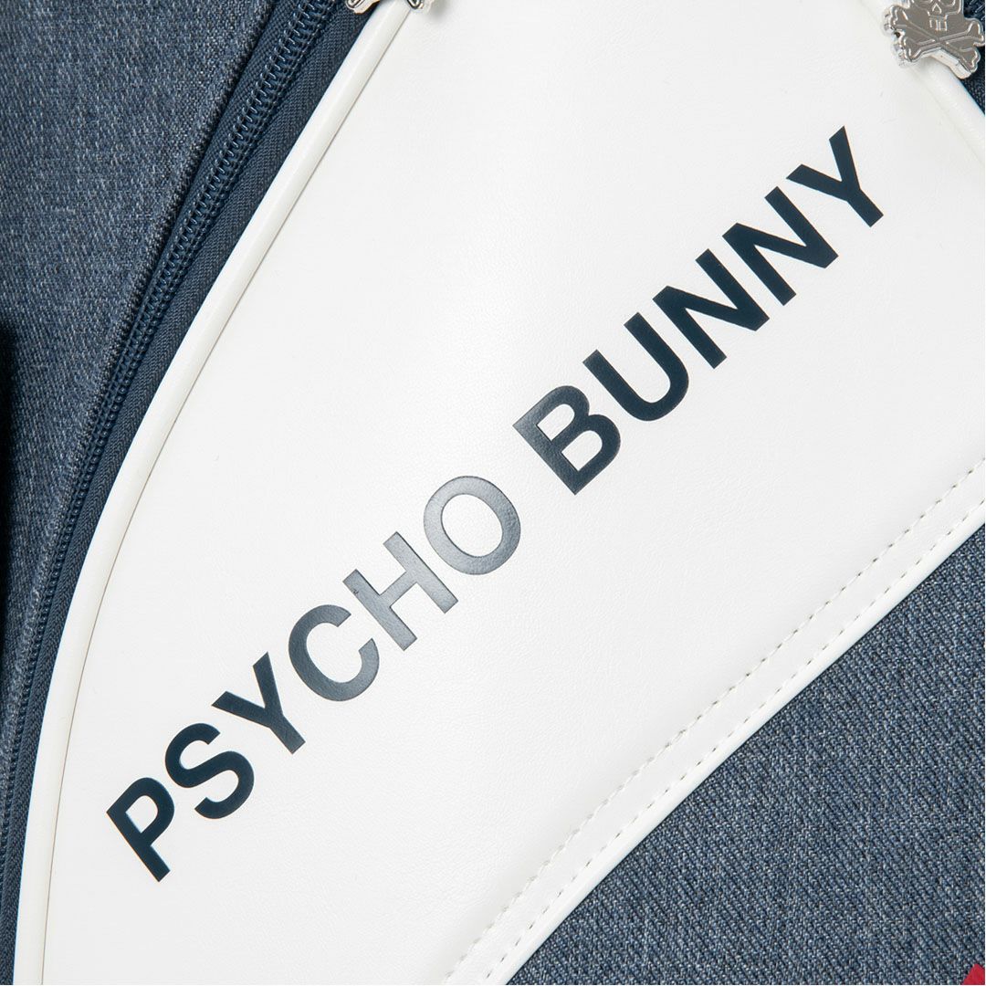 PsychoBunny ユニセックス メンズ レディース スタンドキャディバッグ ネイビー 詳細9