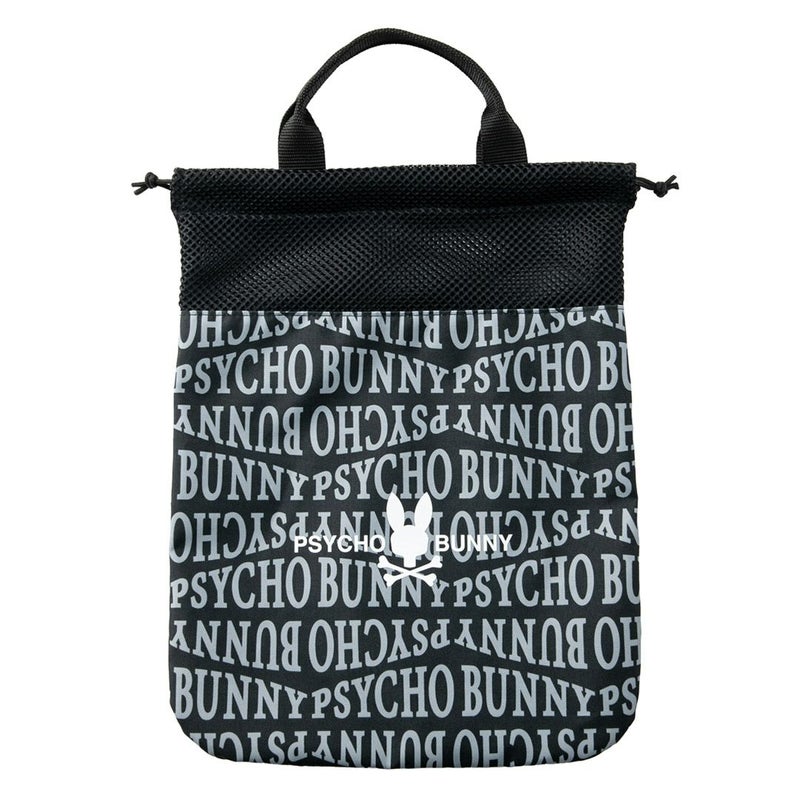 PsychoBunny ユニセックス メンズ レディース マルチバッグ マルチケース ブラック 表