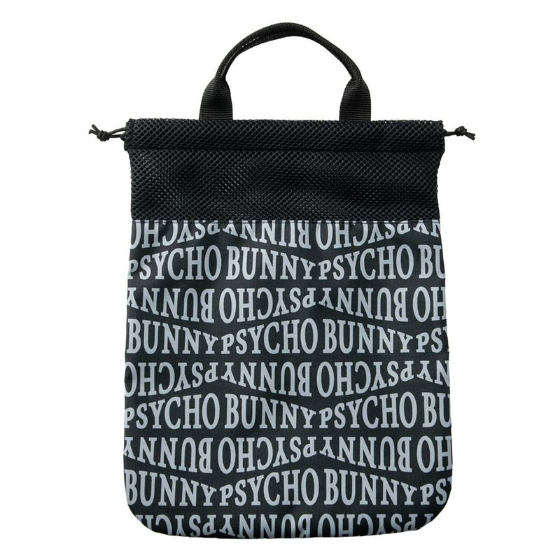 PsychoBunny ユニセックス メンズ レディース マルチバッグ マルチケース ブラック 背面