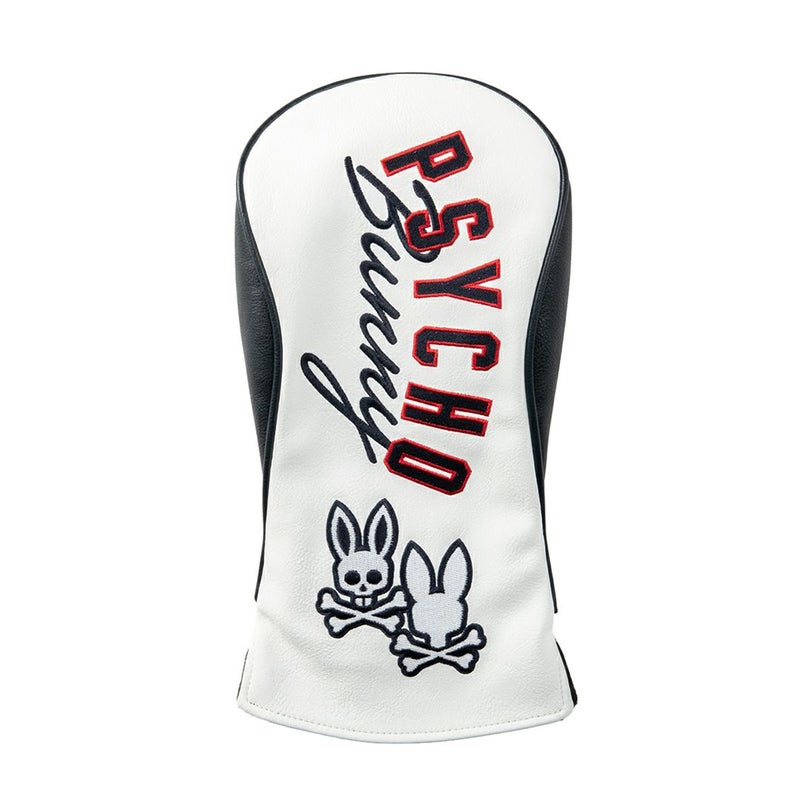 PsychoBunny ユニセックス メンズ レディース ヘッドカバードライバー用 ホワイト
