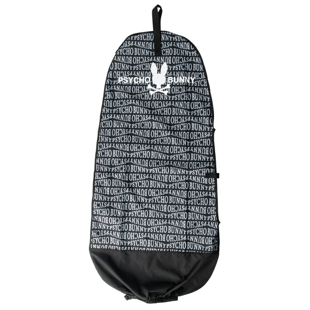 PsychoBunny ユニセックス メンズ レディース トラベルカバー キャディバッグカバー ブラック 表