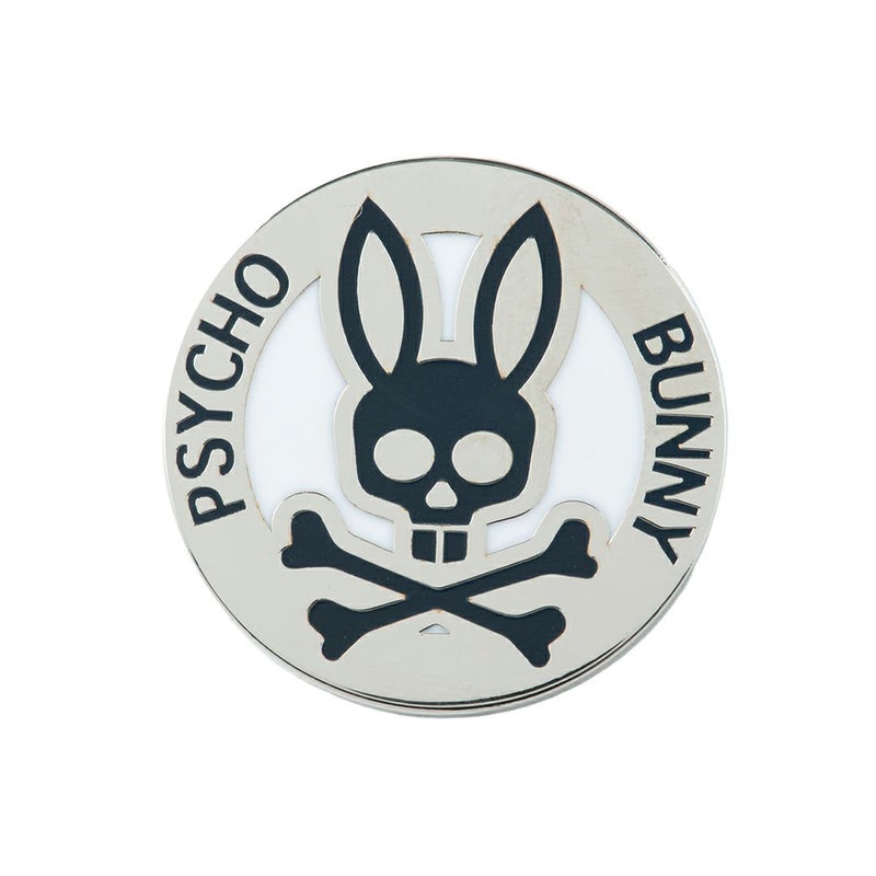 PsychoBunny ユニセックス メンズ レディース ゴルフマーカー ホワイト