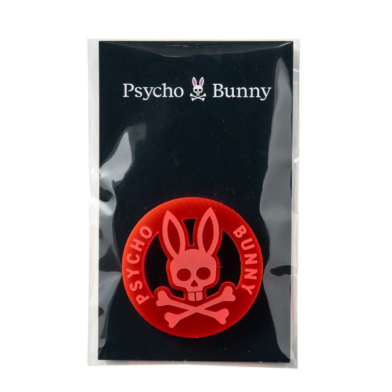 PsychoBunny ユニセックス メンズ レディース ゴルフマーカー レッド サムネイル
