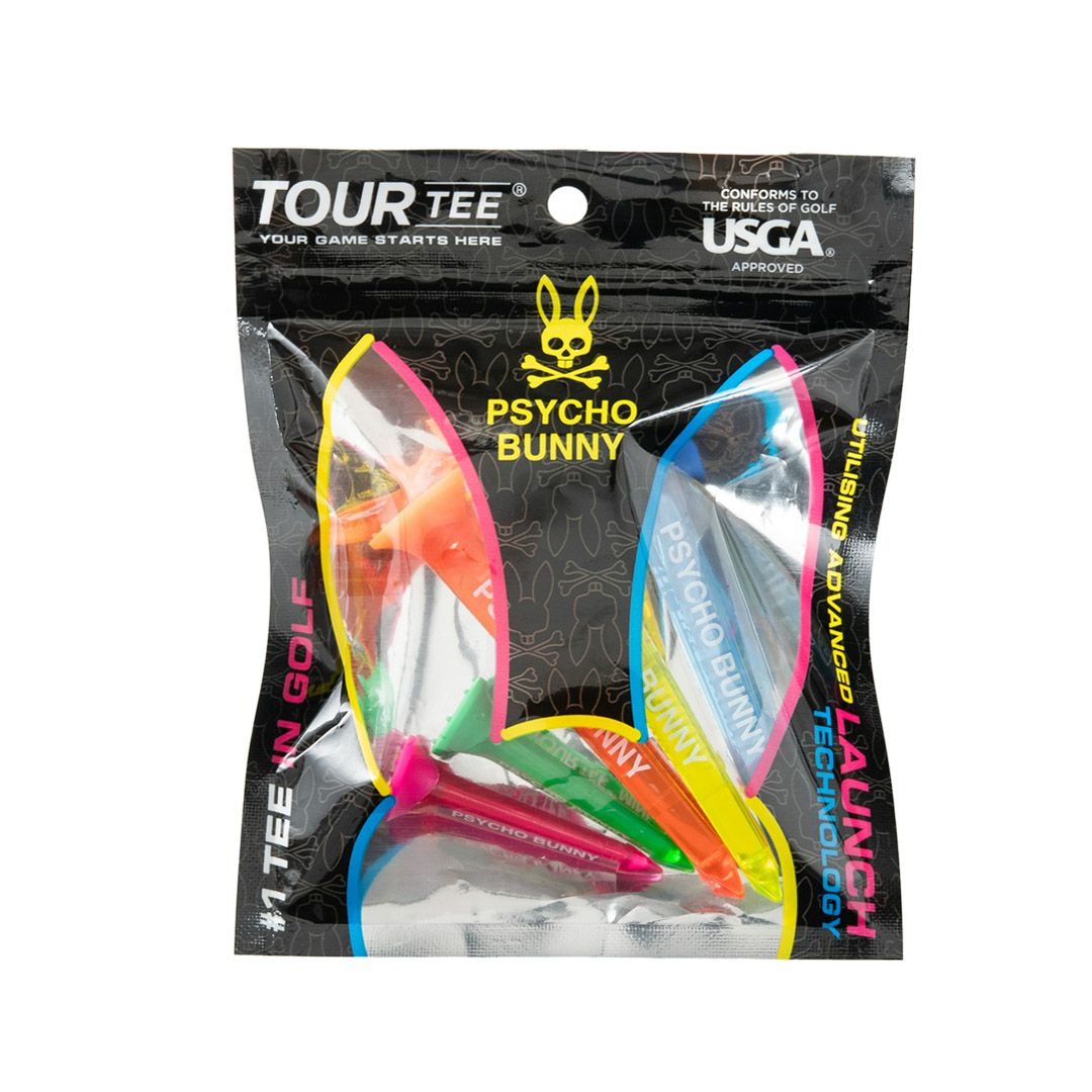 Psycho Bunny コラボ ユニセックス メンズ レディース ツアーティーネオン ５本セット