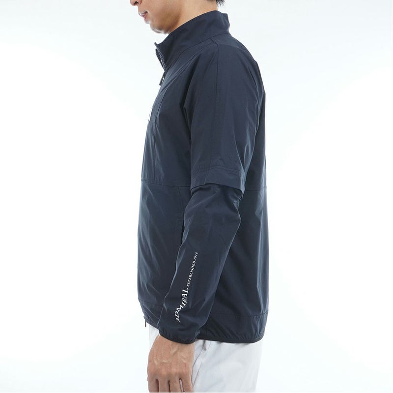 アドミラルゴルフ Admiral GOLF メンズ 2WAY ウィンドジャケット ADMA601 ネイビー