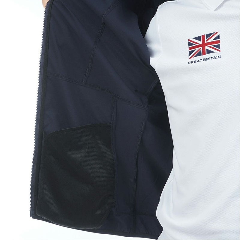 アドミラルゴルフ Admiral GOLF メンズ 2WAY ウィンドジャケット ADMA601 ネイビー