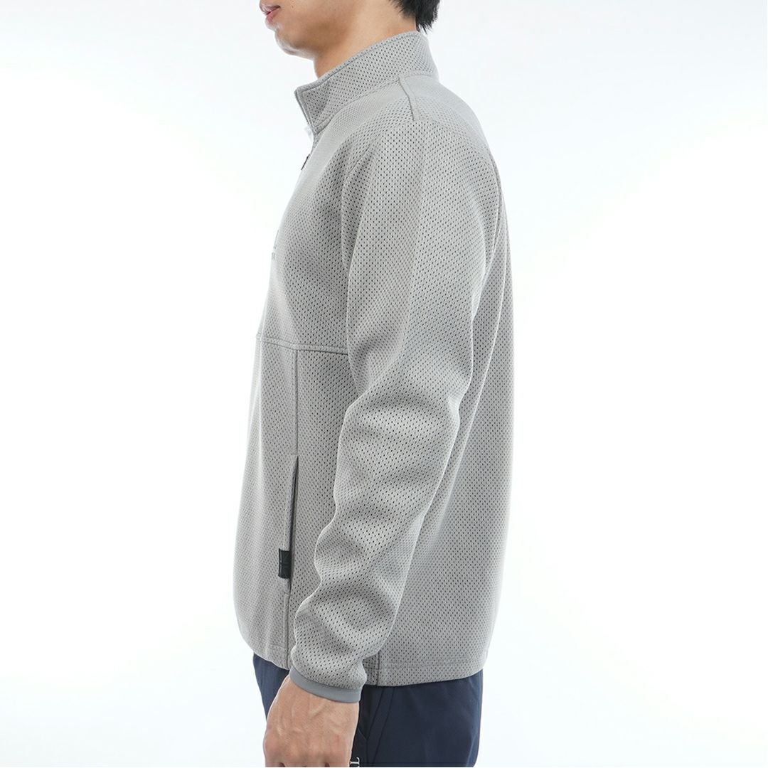 Admiral GOLF アドミラルゴルフ メンズ ゴルフウェア 長袖 ニット トレーナー ADMA602 グレー 詳細2