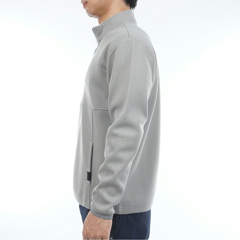 Admiral GOLF アドミラルゴルフ メンズ ゴルフウェア 長袖 ニット トレーナー ADMA602 グレー 詳細2