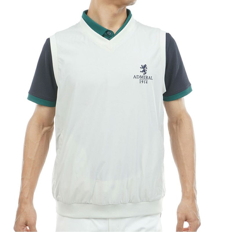 アドミラルゴルフ Admiral GOLF メンズ ウィンドベスト ADMA603 アイボリー