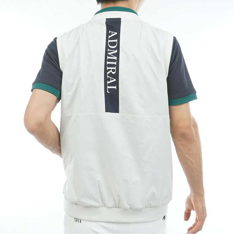 アドミラルゴルフ Admiral GOLF メンズ ウィンドベスト ADMA603 アイボリー
