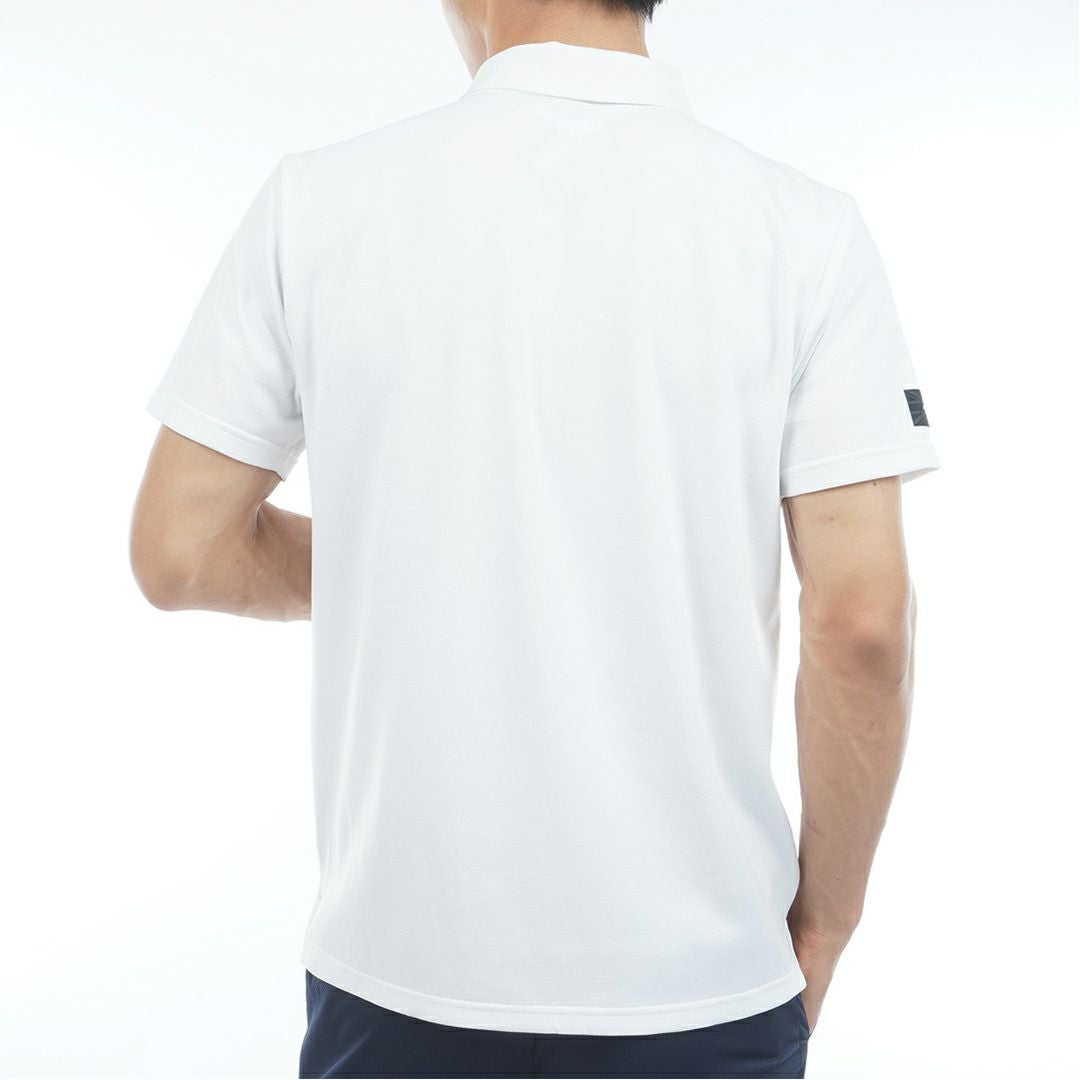 アドミラルゴルフ Admiral GOLF メンズ カラタッチ ポロシャツ ADMA606 ホワイト