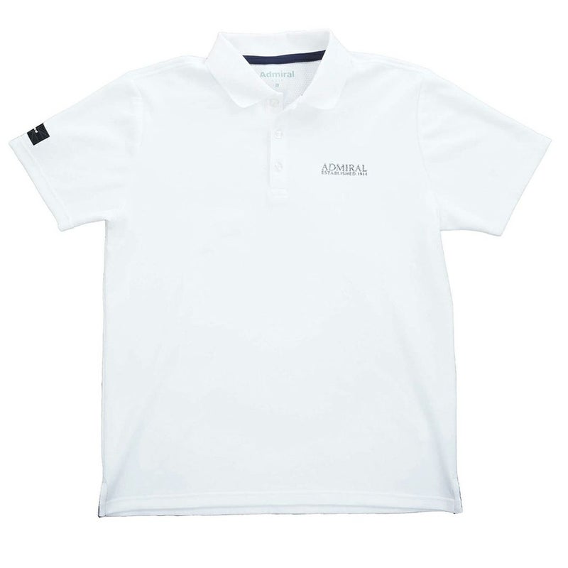 アドミラルゴルフ Admiral GOLF メンズ カラタッチ ポロシャツ ADMA606 ホワイト