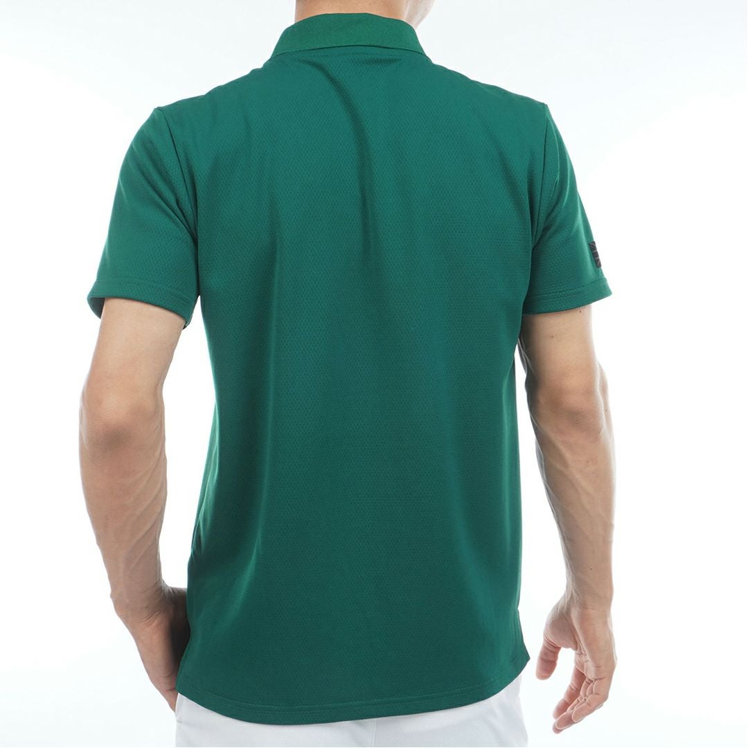 アドミラルゴルフ Admiral GOLF メンズ カラタッチ ポロシャツ ADMA606 ダークグリーン