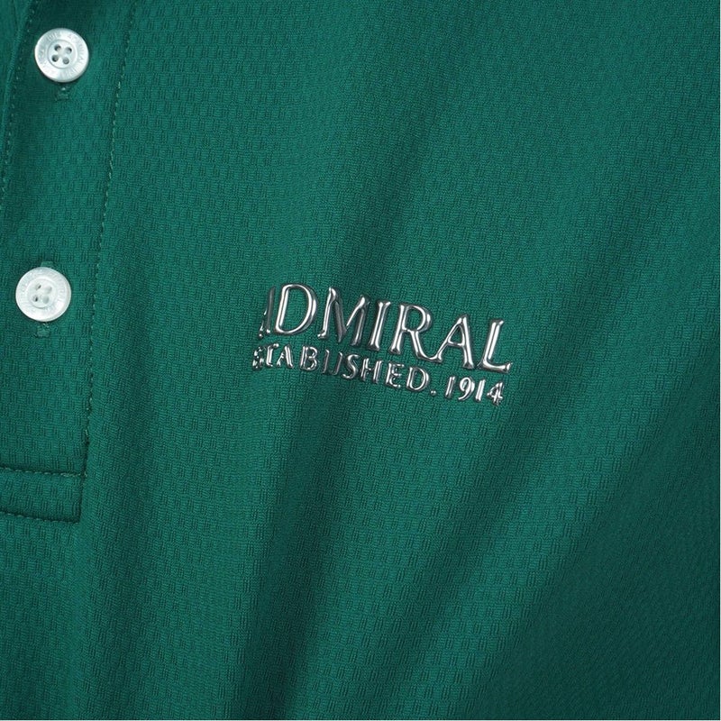 アドミラルゴルフ Admiral GOLF メンズ カラタッチ ポロシャツ ADMA606 ダークグリーン
