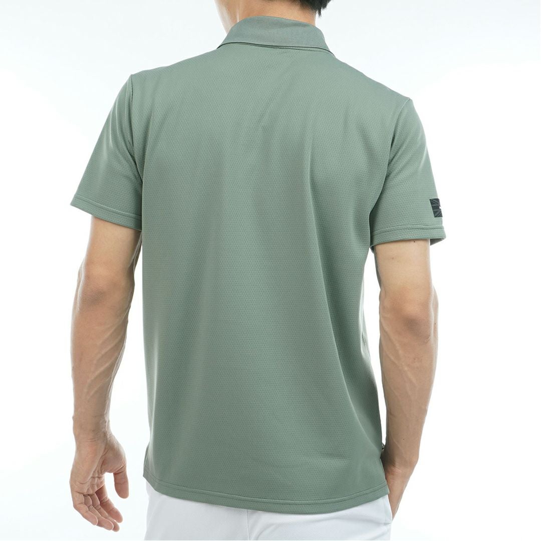 アドミラルゴルフ Admiral GOLF メンズ カラタッチ ポロシャツ ADMA606 カーキ