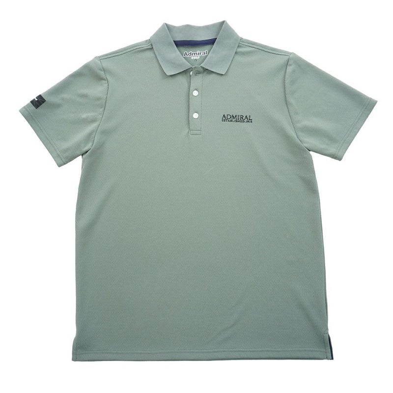 アドミラルゴルフ Admiral GOLF メンズ カラタッチ ポロシャツ ADMA606 カーキ