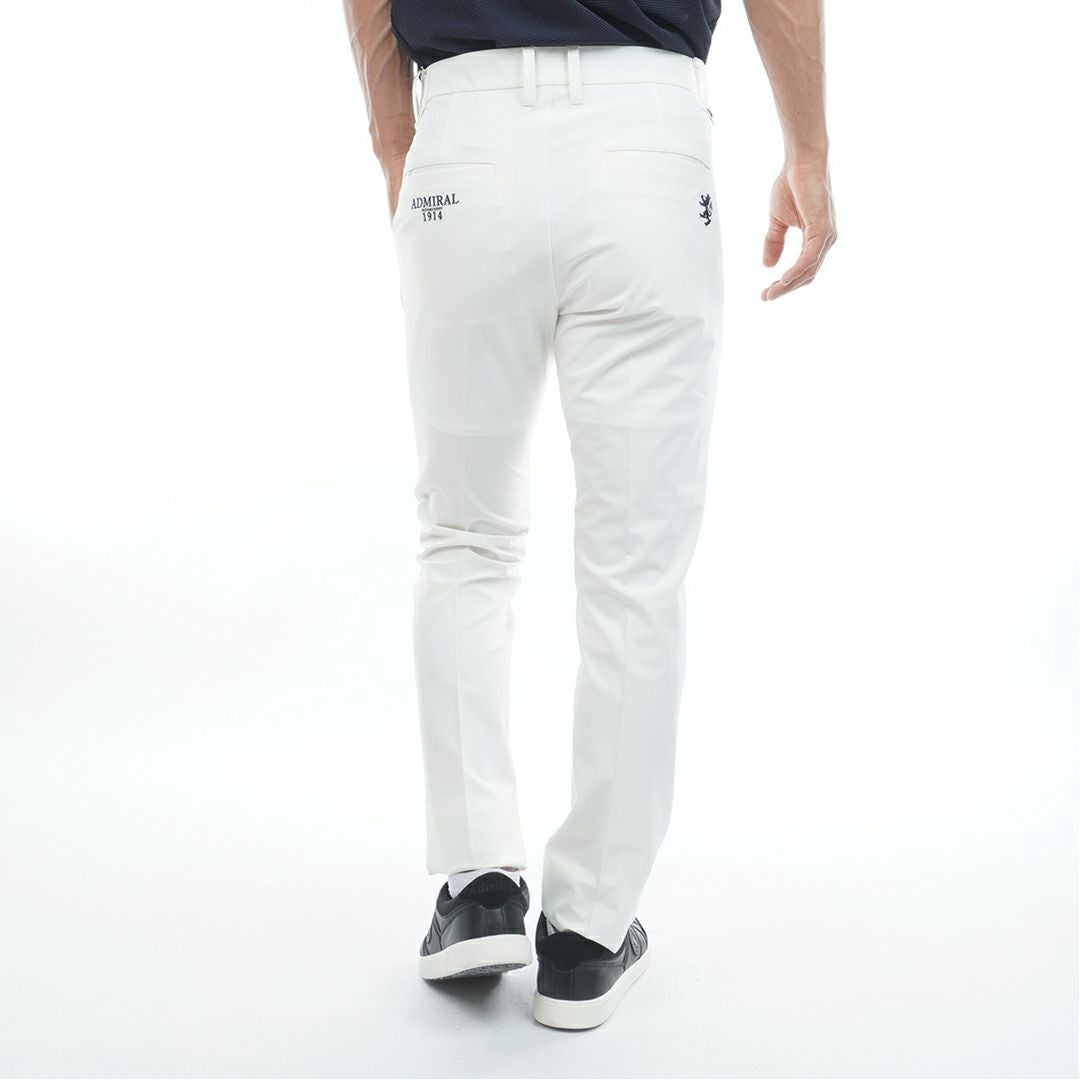 アドミラルゴルフ Admiral GOLF メンズ 4WAYツイル テーパードパンツ ADMA608 ホワイト