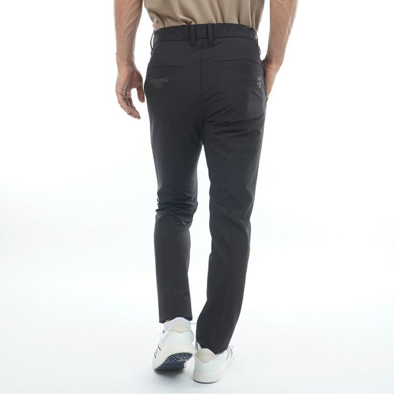 アドミラルゴルフ Admiral GOLF メンズ 4WAYツイル テーパードパンツ ADMA608 ブラック