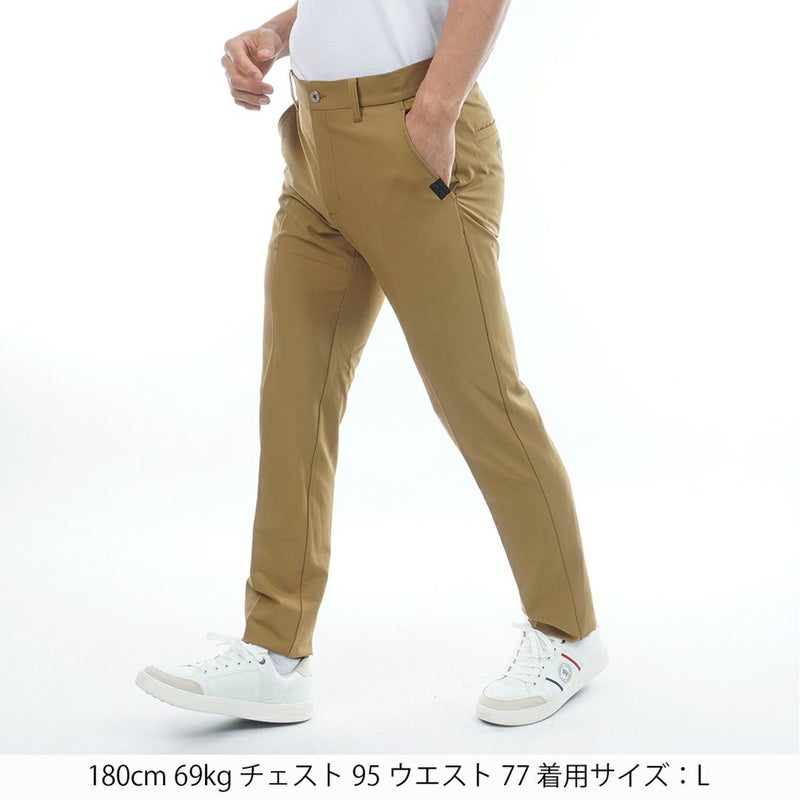 アドミラルゴルフ Admiral GOLF メンズ 4WAYツイル テーパードパンツ ADMA608 ベージュ