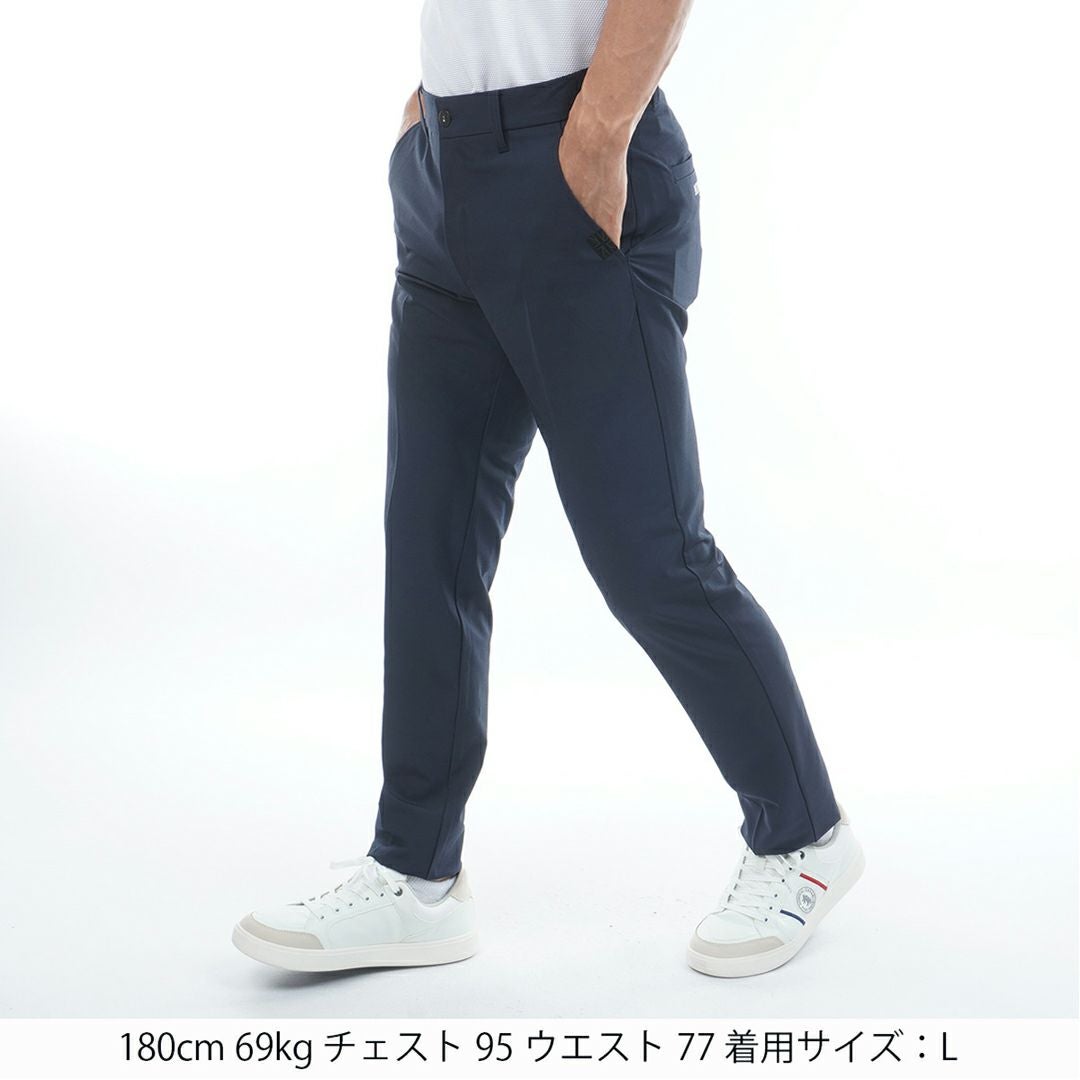 アドミラルゴルフ Admiral GOLF メンズ 4WAYツイル テーパードパンツ ADMA608 ネイビー