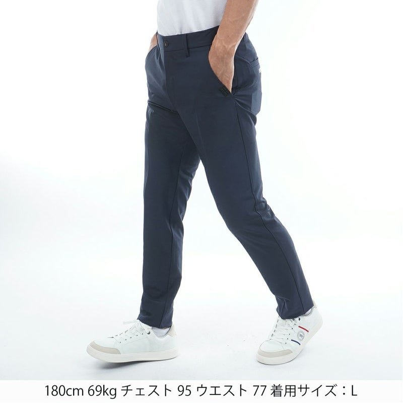 アドミラルゴルフ Admiral GOLF メンズ 4WAYツイル テーパードパンツ ADMA608 ネイビー