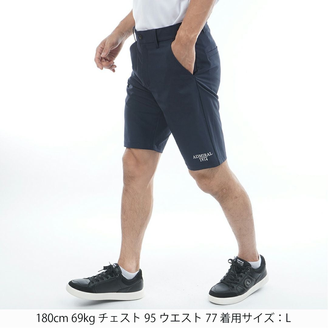 アドミラルゴルフ Admiral GOLF メンズ 4WAYツイル ショートパンツ ADMA609 ネイビー
