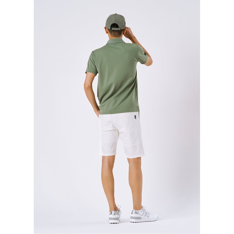 アドミラルゴルフ Admiral GOLF メンズ 4WAYツイル ショートパンツ ADMA609 モデル着用4