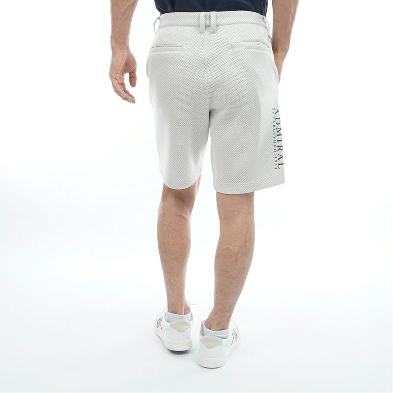 Admiral GOLF アドミラルゴルフ メンズ ゴルフウェア ショートパンツ ADMA611 アイボリー 詳細2