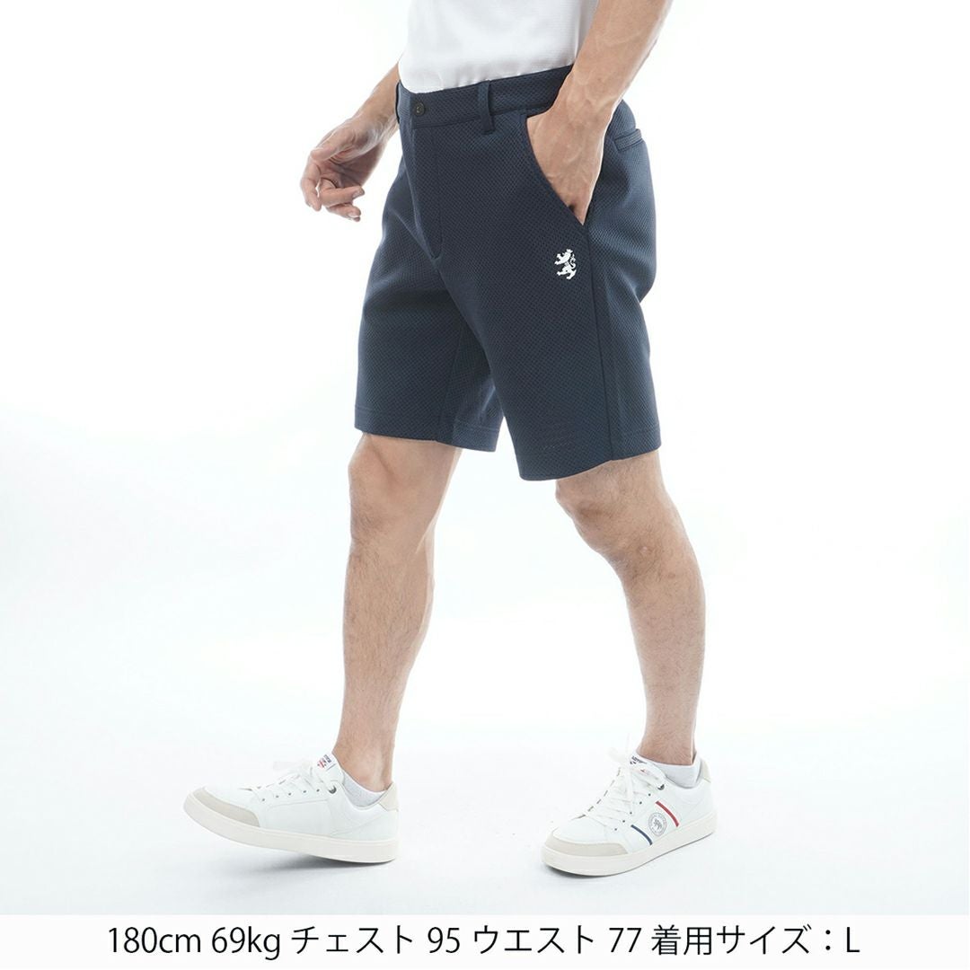 Admiral GOLF アドミラルゴルフ メンズ ゴルフウェア ショートパンツ ADMA611 ネイビー 詳細1