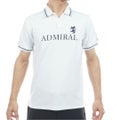 AdmiralGOLF アドミラル ゴルフ メンズ カラタッチ ポロシャツ ホワイト 詳細1