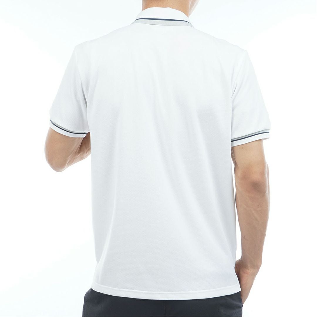 AdmiralGOLF アドミラル ゴルフ メンズ カラタッチ ポロシャツ ホワイト 詳細3