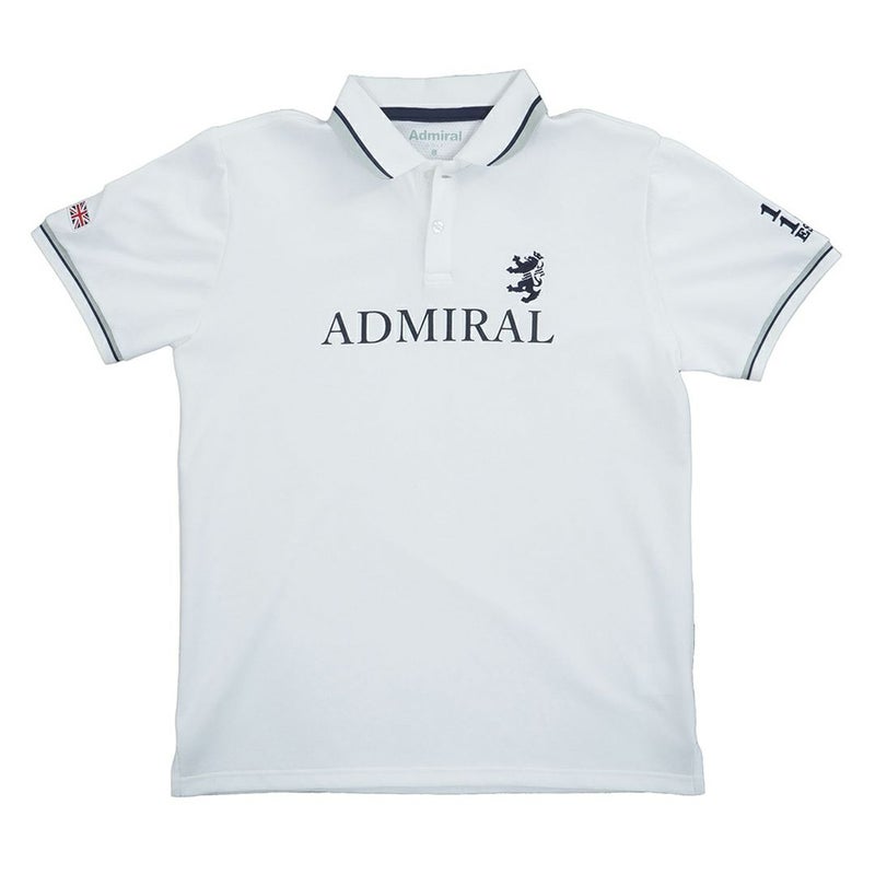 AdmiralGOLF アドミラル ゴルフ メンズ カラタッチ ポロシャツ ホワイト 詳細4