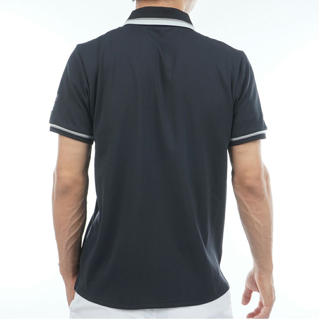 AdmiralGOLF アドミラル ゴルフ メンズ カラタッチ ポロシャツ ブラック 詳細4