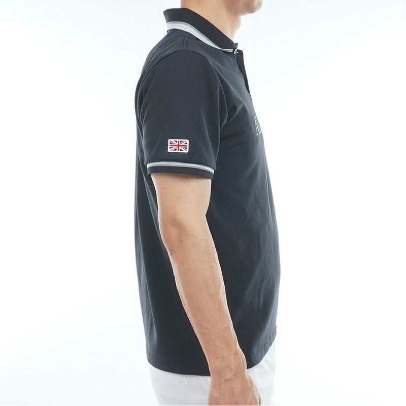 AdmiralGOLF アドミラル ゴルフ メンズ カラタッチ ポロシャツ ブラック 詳細5