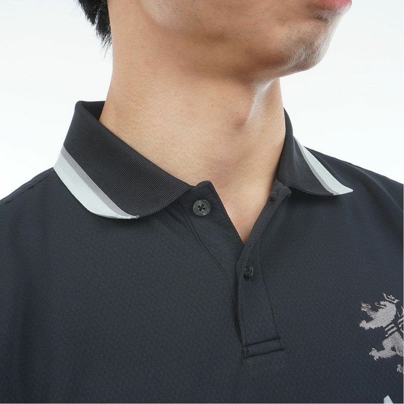 AdmiralGOLF アドミラル ゴルフ メンズ カラタッチ ポロシャツ ブラック 詳細8