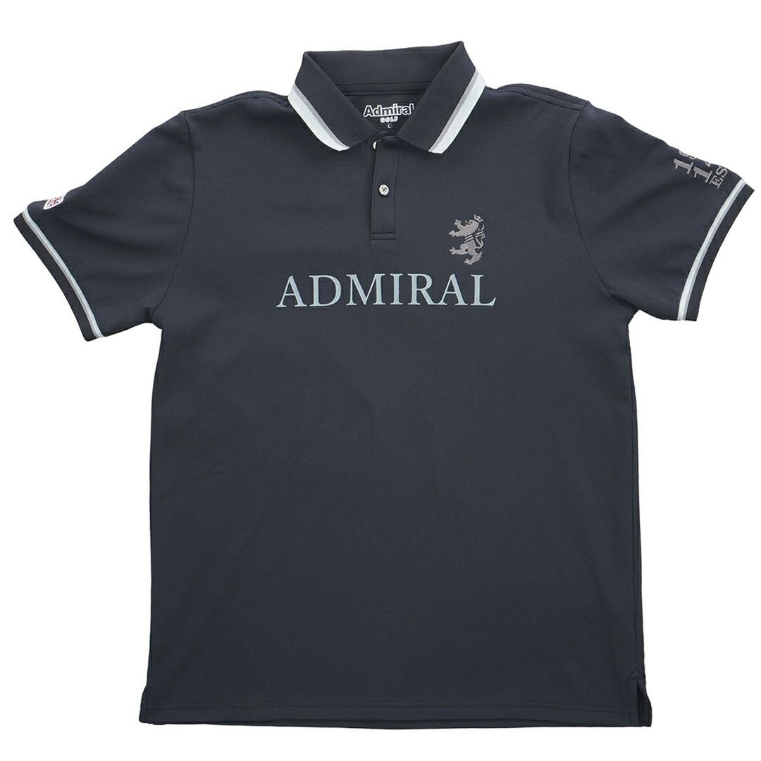 AdmiralGOLF アドミラル ゴルフ メンズ カラタッチ ポロシャツ ブラック 詳細10
