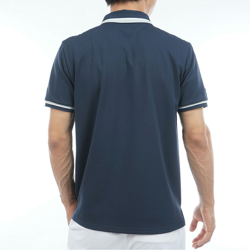 AdmiralGOLF アドミラル ゴルフ メンズ カラタッチ ポロシャツ ネイビー 詳細3